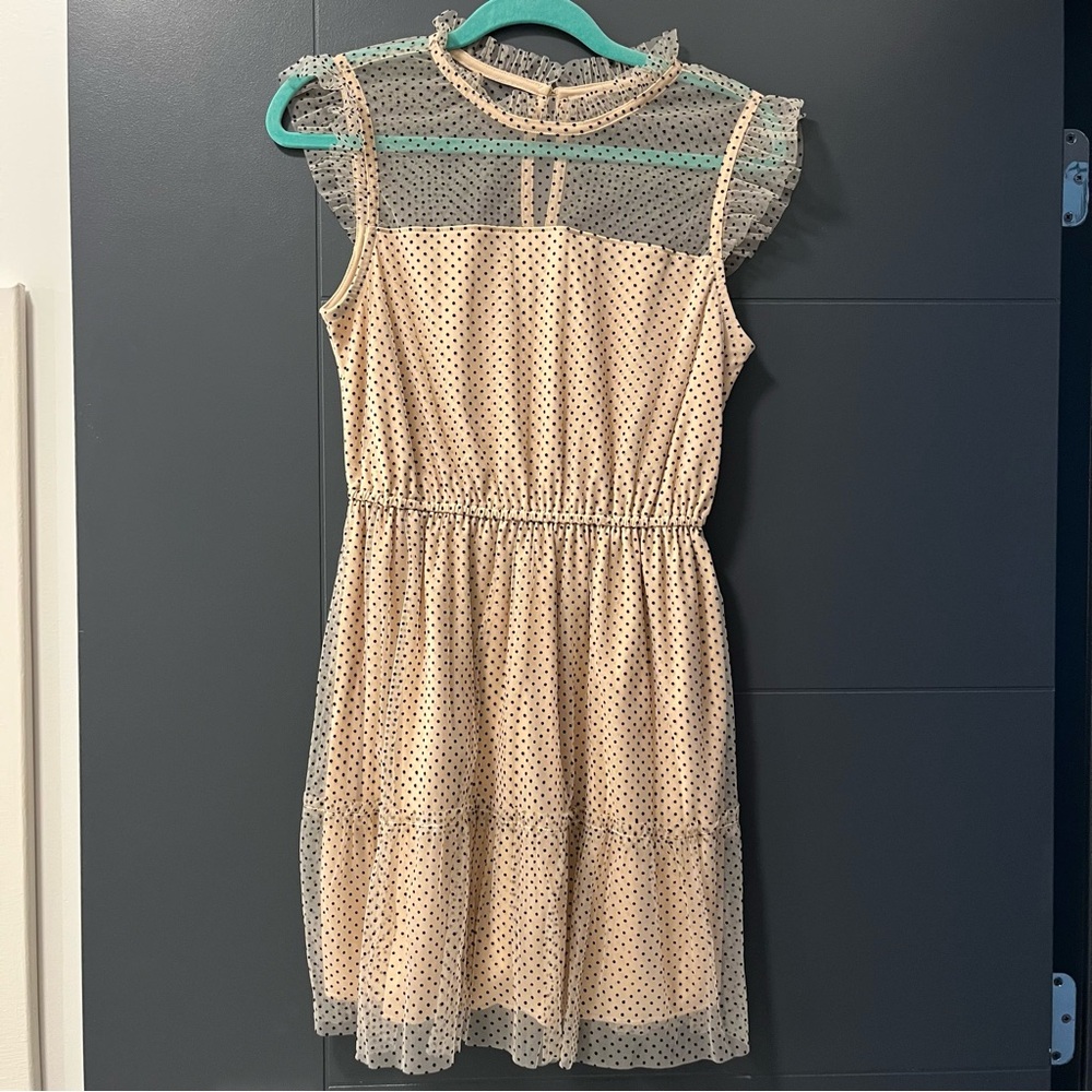Crystal Doll Polka Dot Tulle Dress